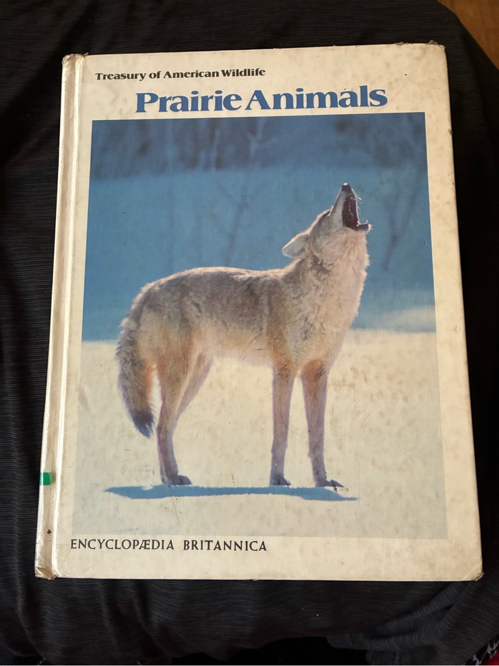Prairie Animals - Encyclopaedia Britannica Hardcover (White/Cream Cover)
